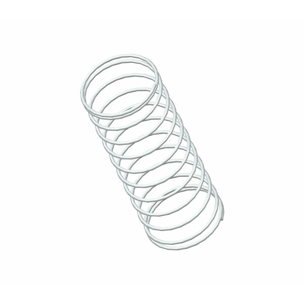 Zoro Approved Supplier Compression Spring, O= .234, L= .63, W= .010 G209974772